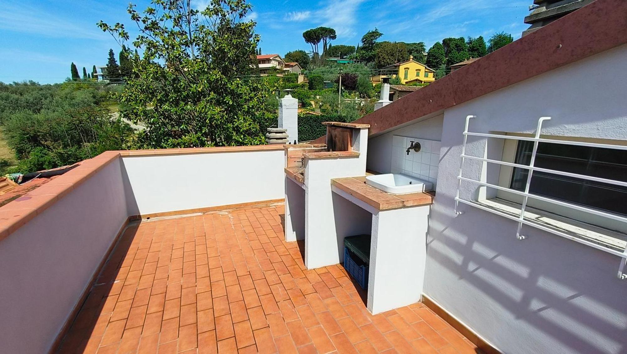 Villa Le Statue Florence Exterior photo